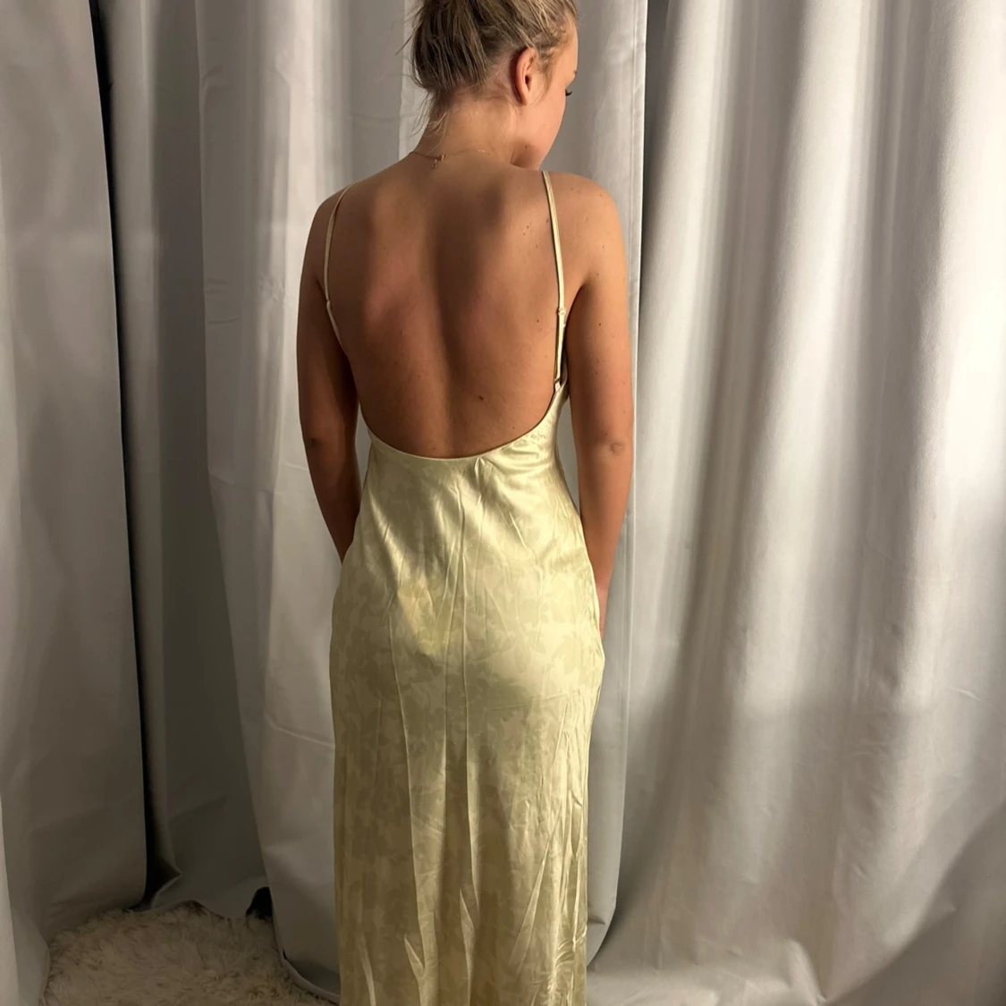 Ljusgul balklänning - 2