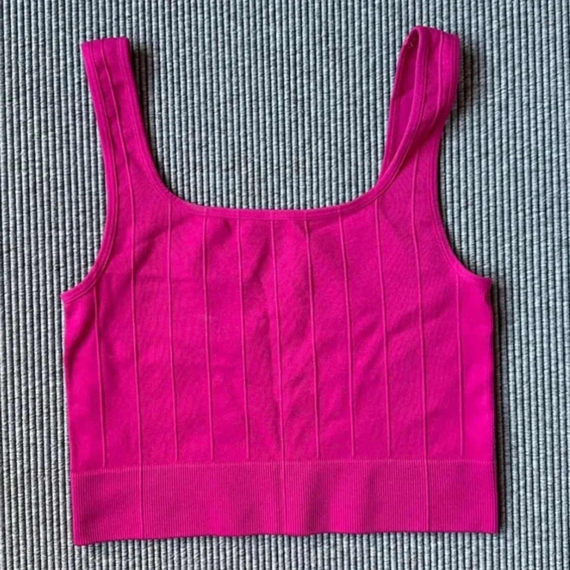 Hot pink gym top