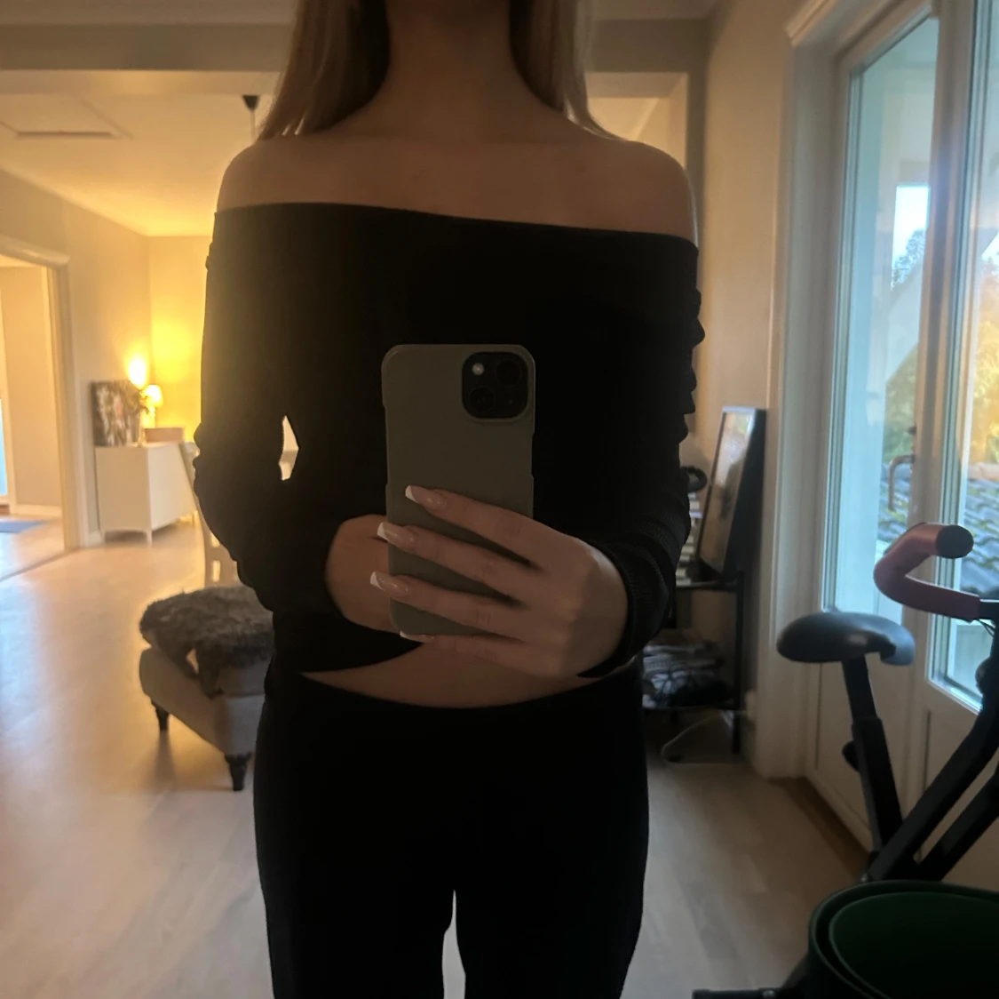 Långärmad topp - 91