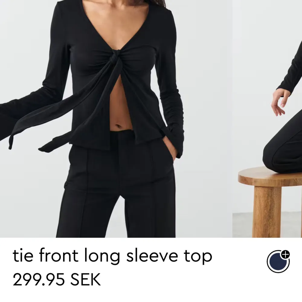 säljer denna tröja från ginatricot, stel s. bra skick. använd 1 gång. orginalpris är 300kr. säljer för 200 exkl frakt💞 tryck inte på köp nu! . Blusar.