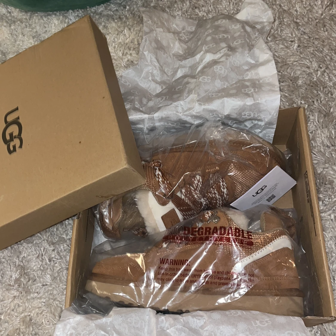 Ugg lowmel i färgen chestnut  - 92