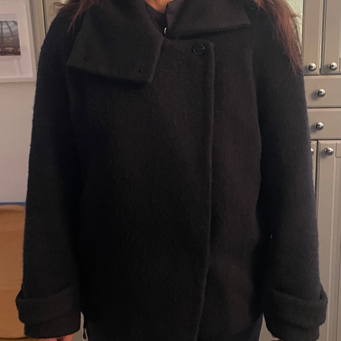 Svart ulljacka från Arket - 91