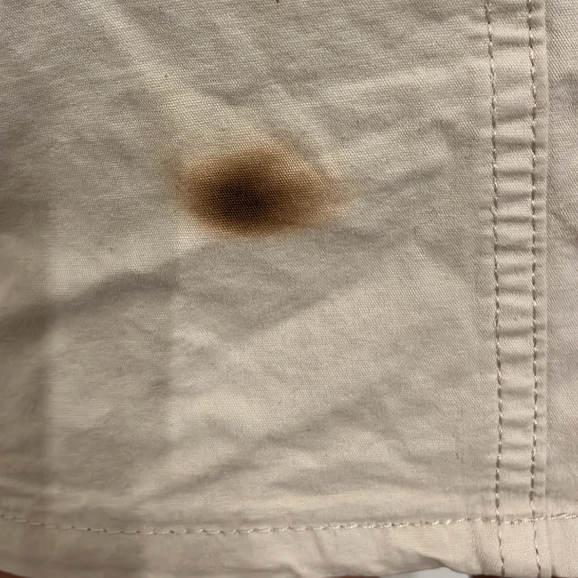 Beige cargokjol med stort bälte - 91