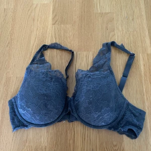 Grå/blå BH - Grå/blå BH, C-kupa 
