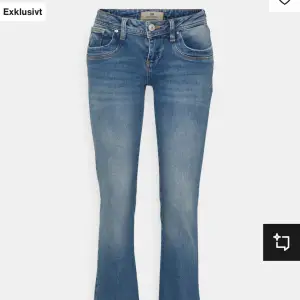 Ett par lowrise bootcut ltb jeans i modellen valerie, har lagt ner dem, se bild 5! Använda ett fåtal gånger✨