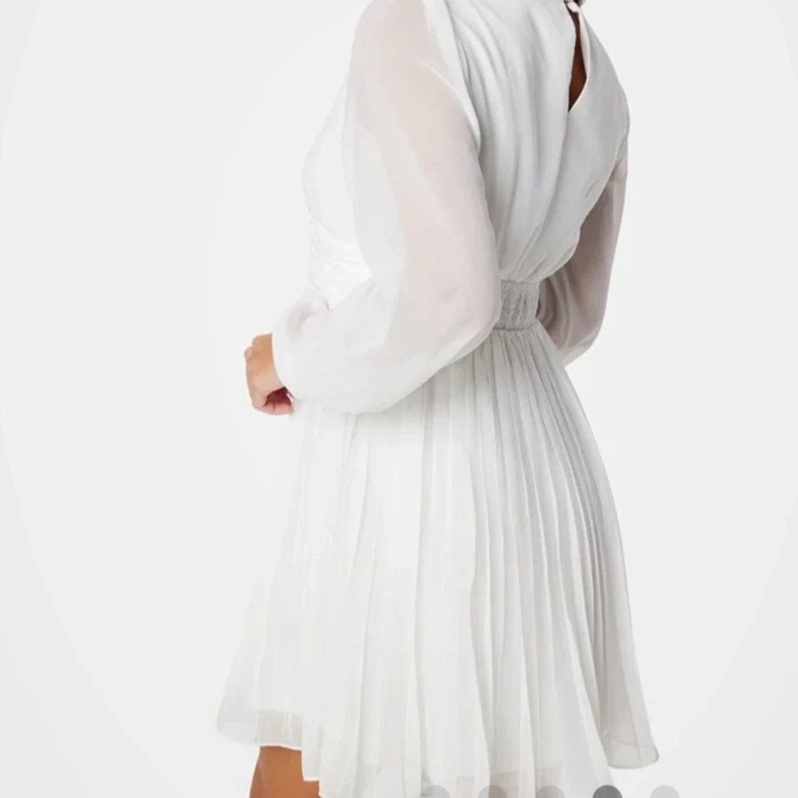 Vit Student Klänning - 2