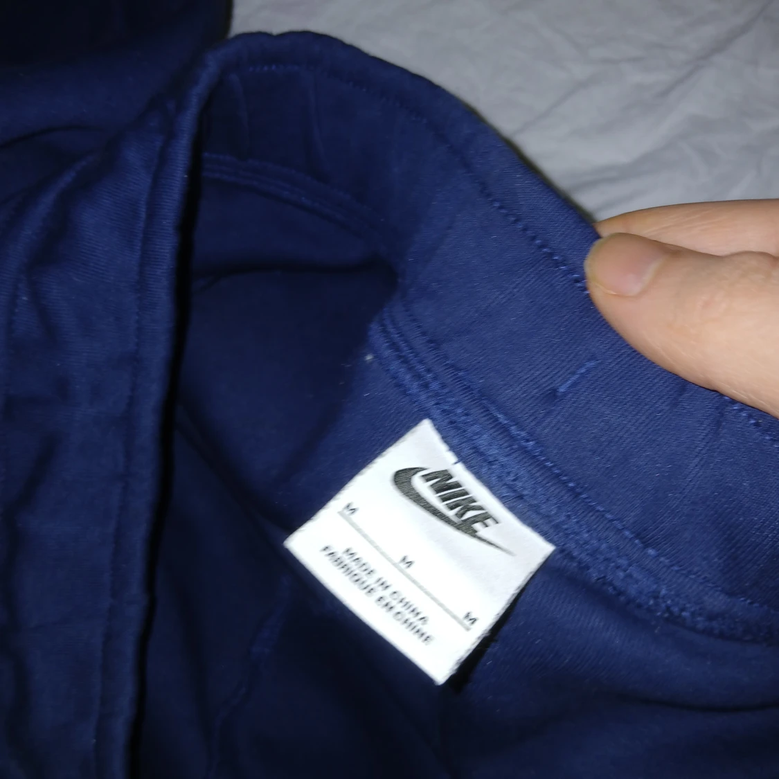 Mörkblå nike tech tracksuit dress - 4