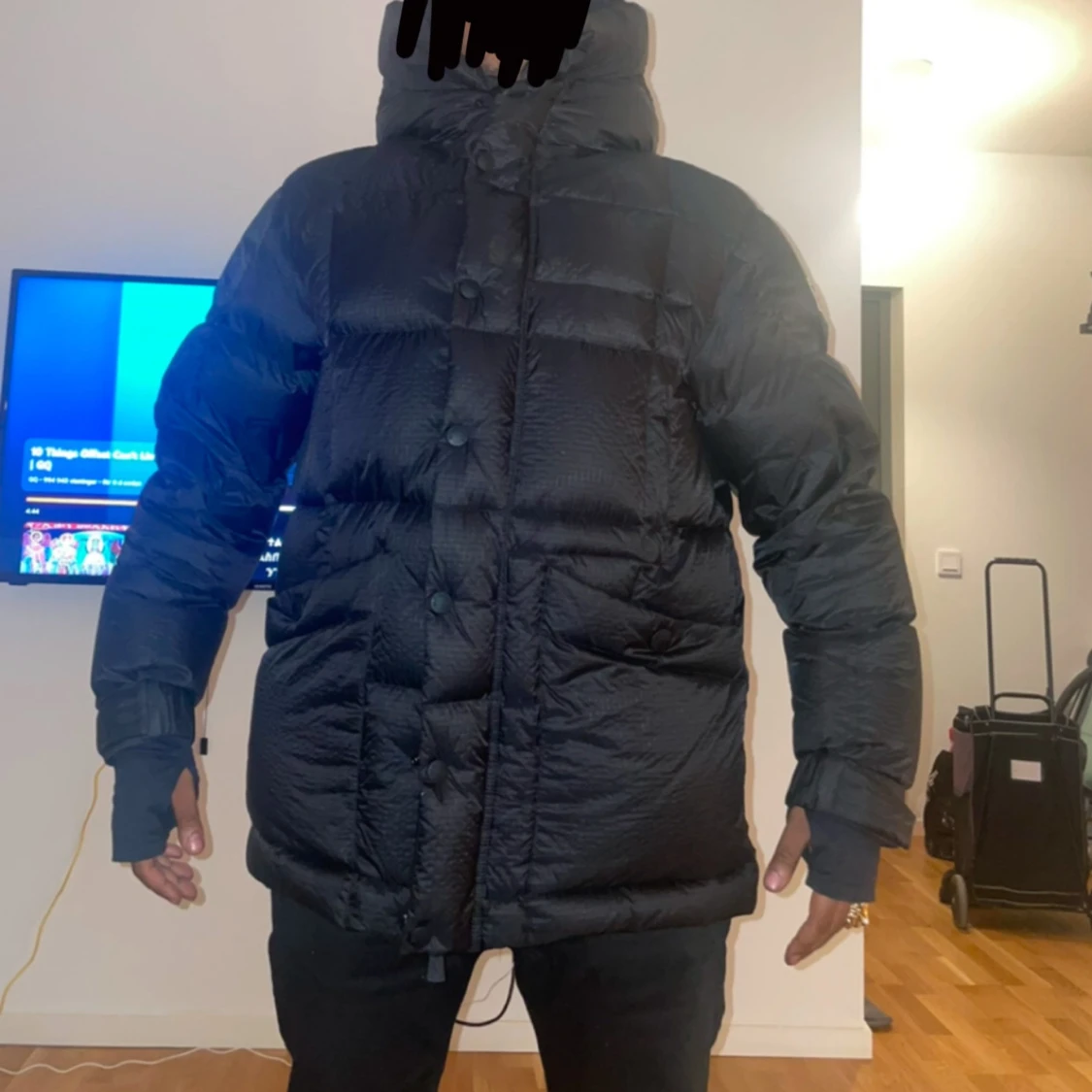 Svart vinterjacka från moncler - 1