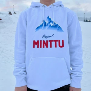Vit Minttu-hoodie - Vit minttu-hoodie perfekt till afterski!