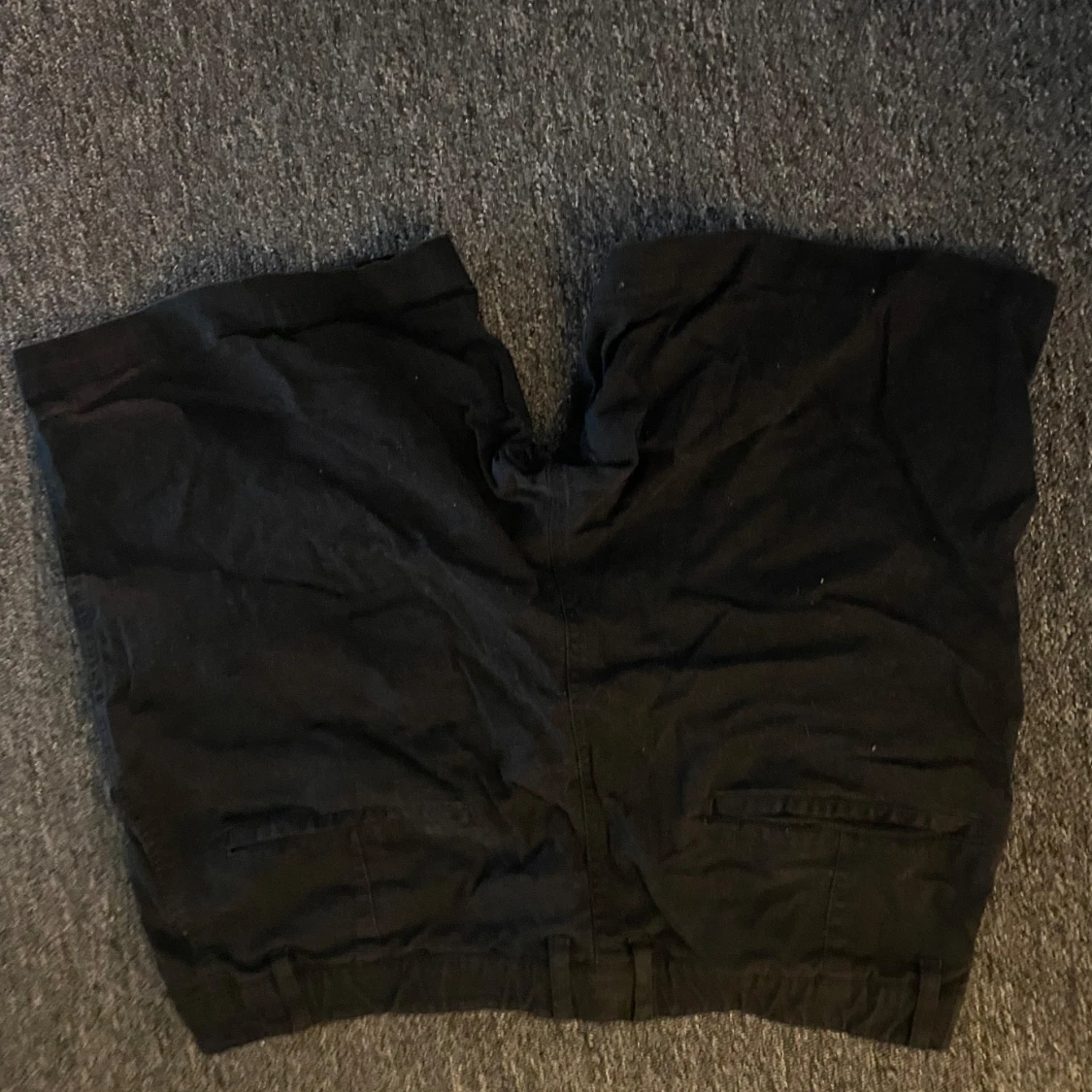 Svarta jeans shorts - 1