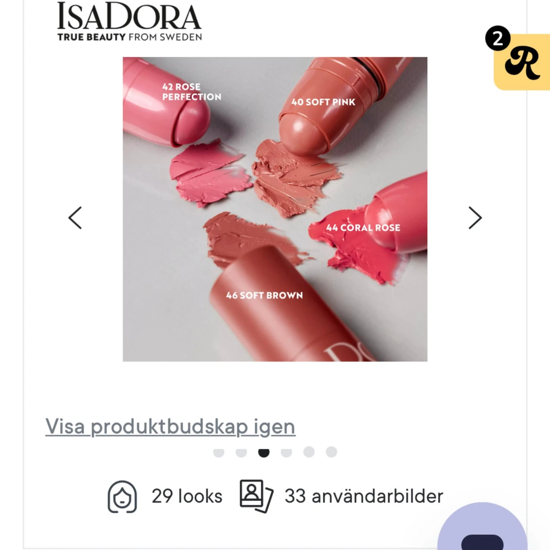 Isadora Blush Stick - 93