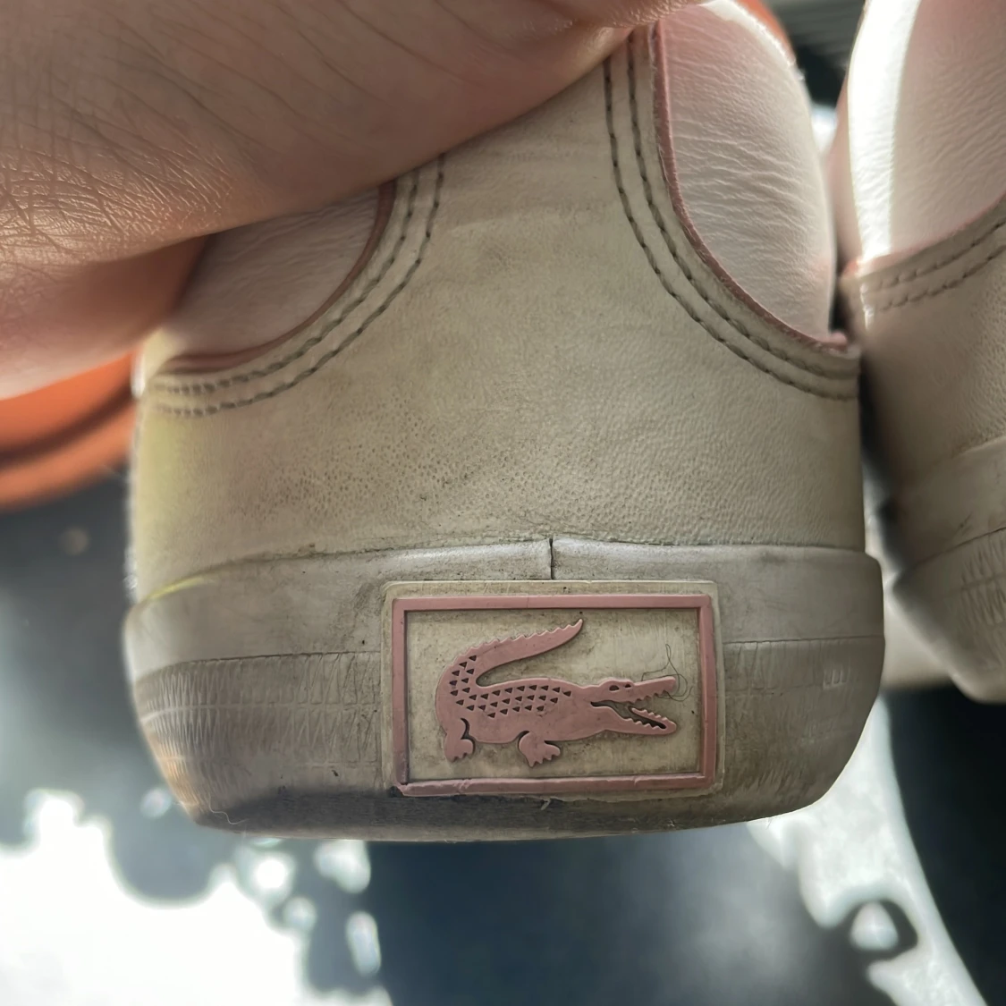 Vita/rosa Lacoste sneakers - 2