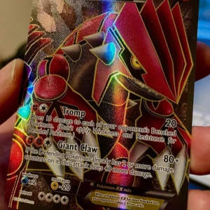 Pokémon EX: Groudon - Coolt och glittrande Pokémon EX-kort med Groudon! Perfekt för samlare och fans av Pokémon. Kortet har unika attacker och en snygg design som sticker ut i din samling eller lek.