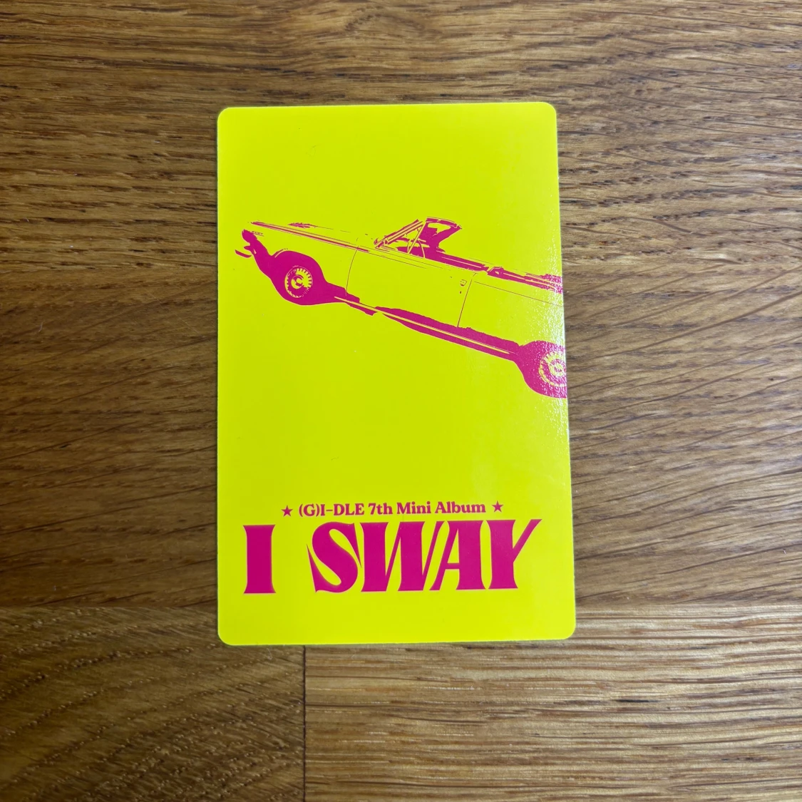 Gidle Miyeon photocard  - 3