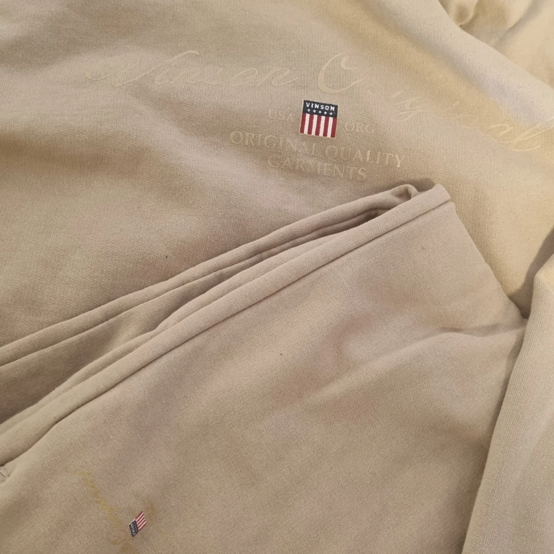 Beige hoodie från Vinson, storlek 150 - 2