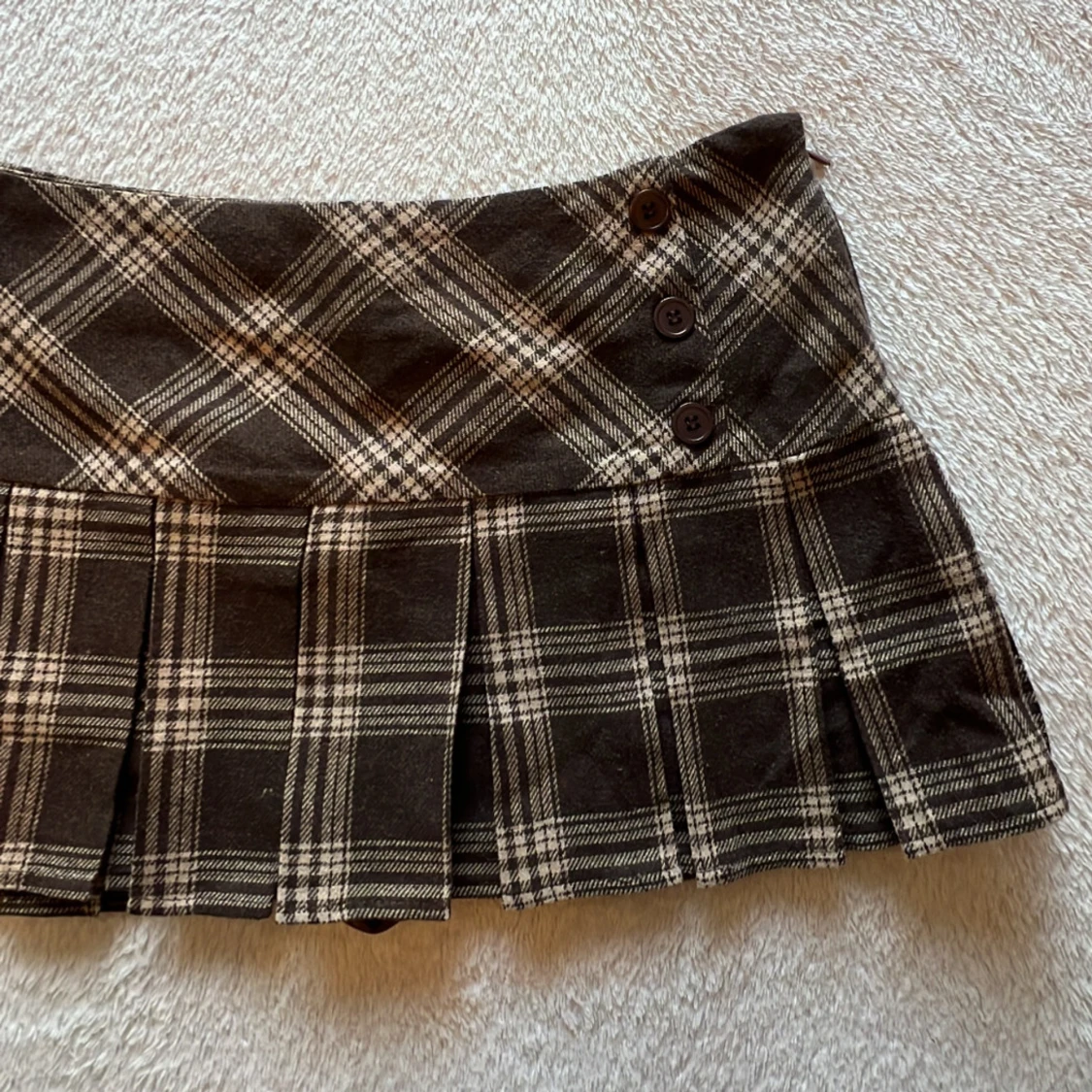 Pleated minikjol - 1