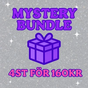 Mystery Bundle med 4st set av presson-naglar (XS) - 🎁 4 st handgjorda presson-naglar för 160kr – slumpade stilar! 💅 Cute, baddie, glitter, kawaii – du vet aldrig vad du får 🤔 Svårt att välja? Då är detta perfekt! 🌈 Testa nya looks du kanske aldrig hade klickat hem själv ♻️ Återanvändbara & prep-kit ingår!  Pressonnaglar är i storlek XS.