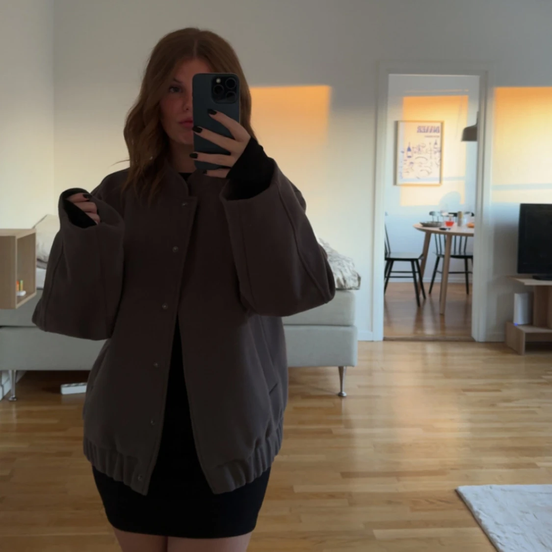 Grå bomberjacka från NA-KD - 2