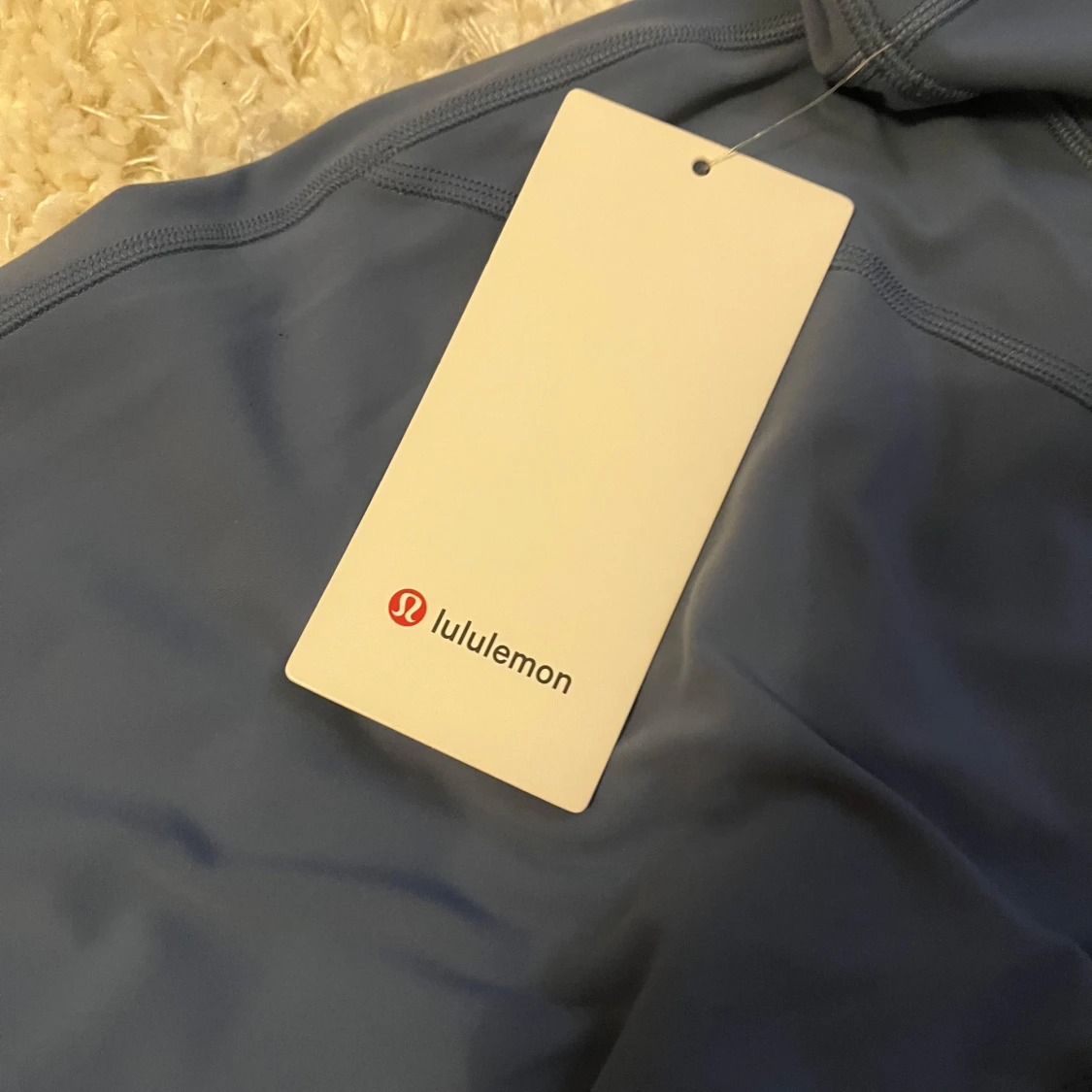 Blå bootcut Lululemonthights - 3