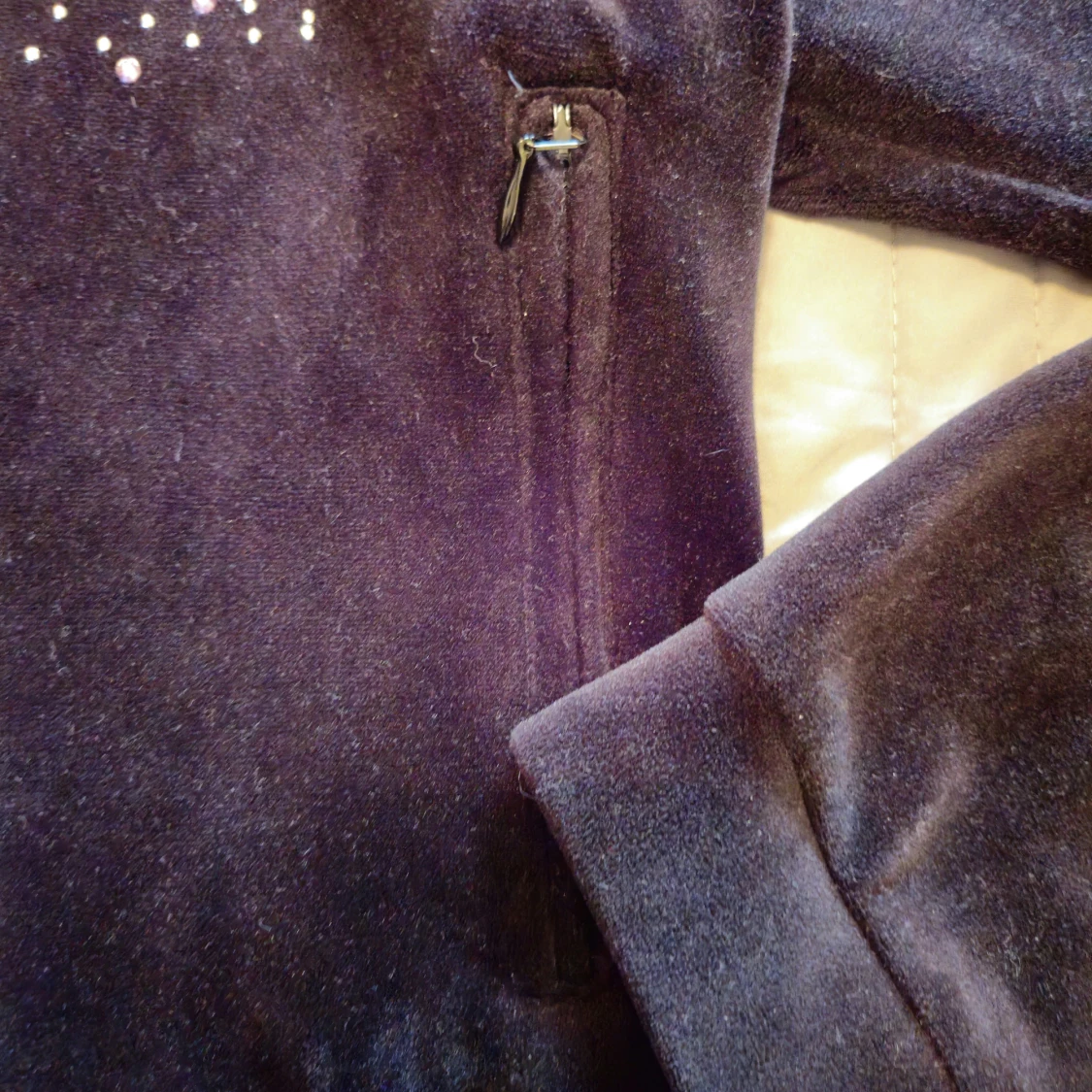 Juicy Couture svart velourjacka - 2