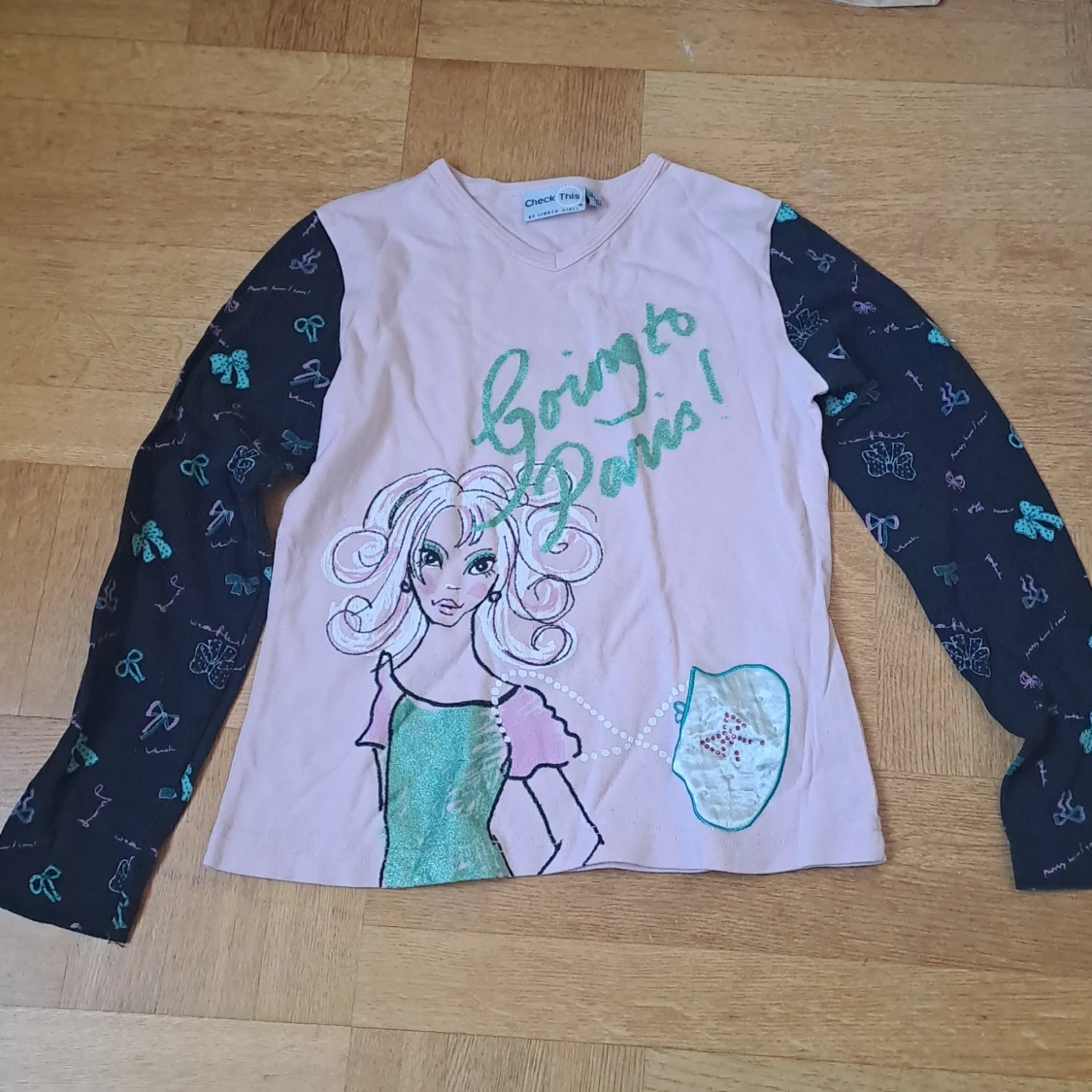 Rosa långärmad tröja