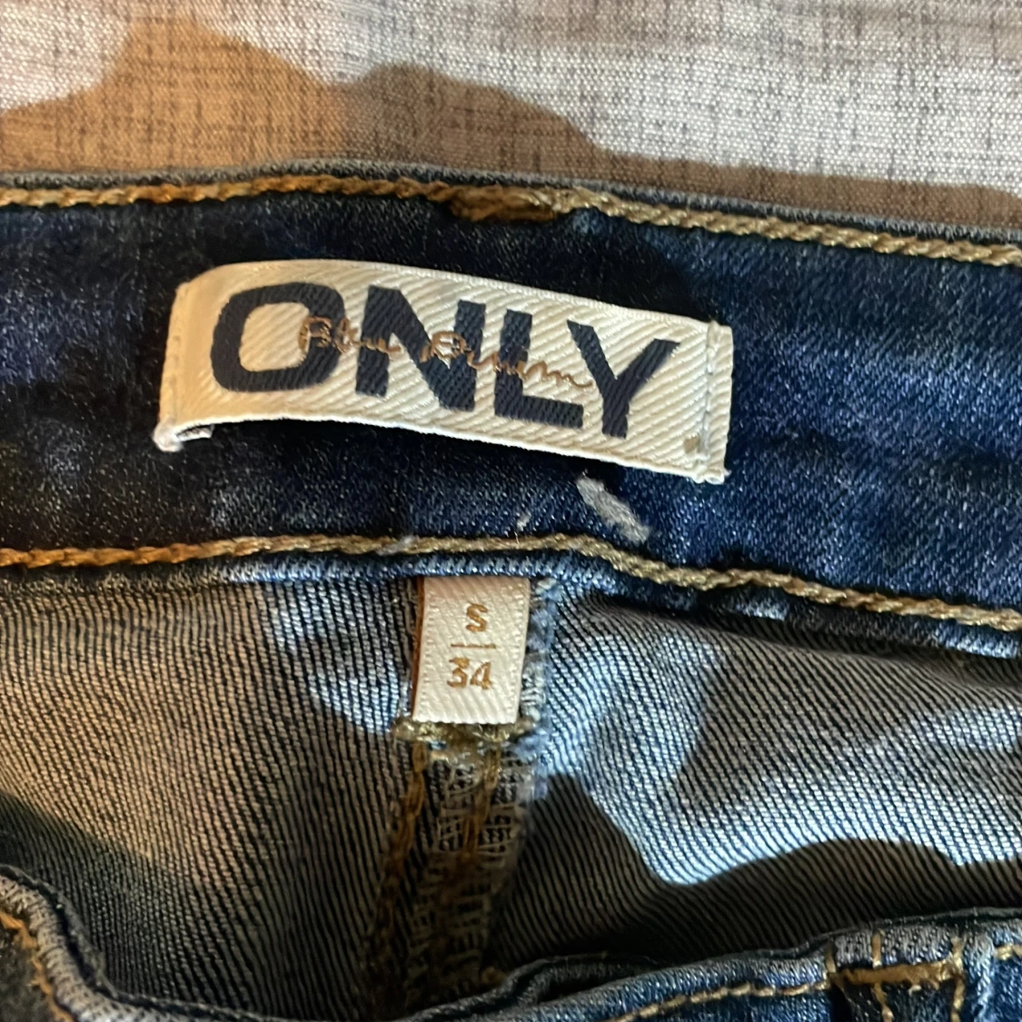 Blå jeansbyxor från ONLY - 2