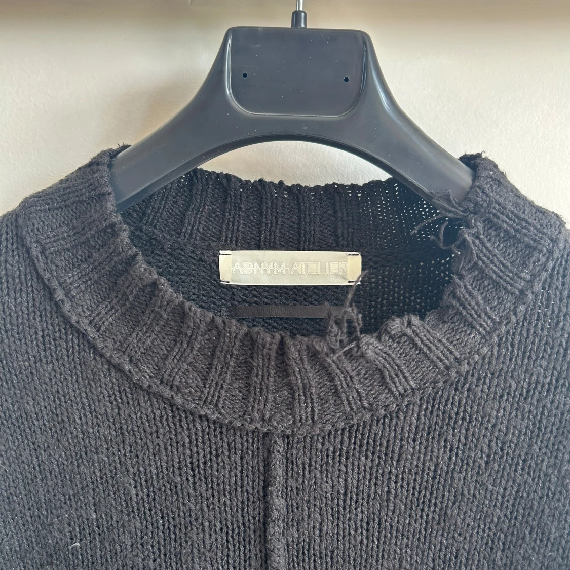 Stickad distressed tröja Adnym - 1