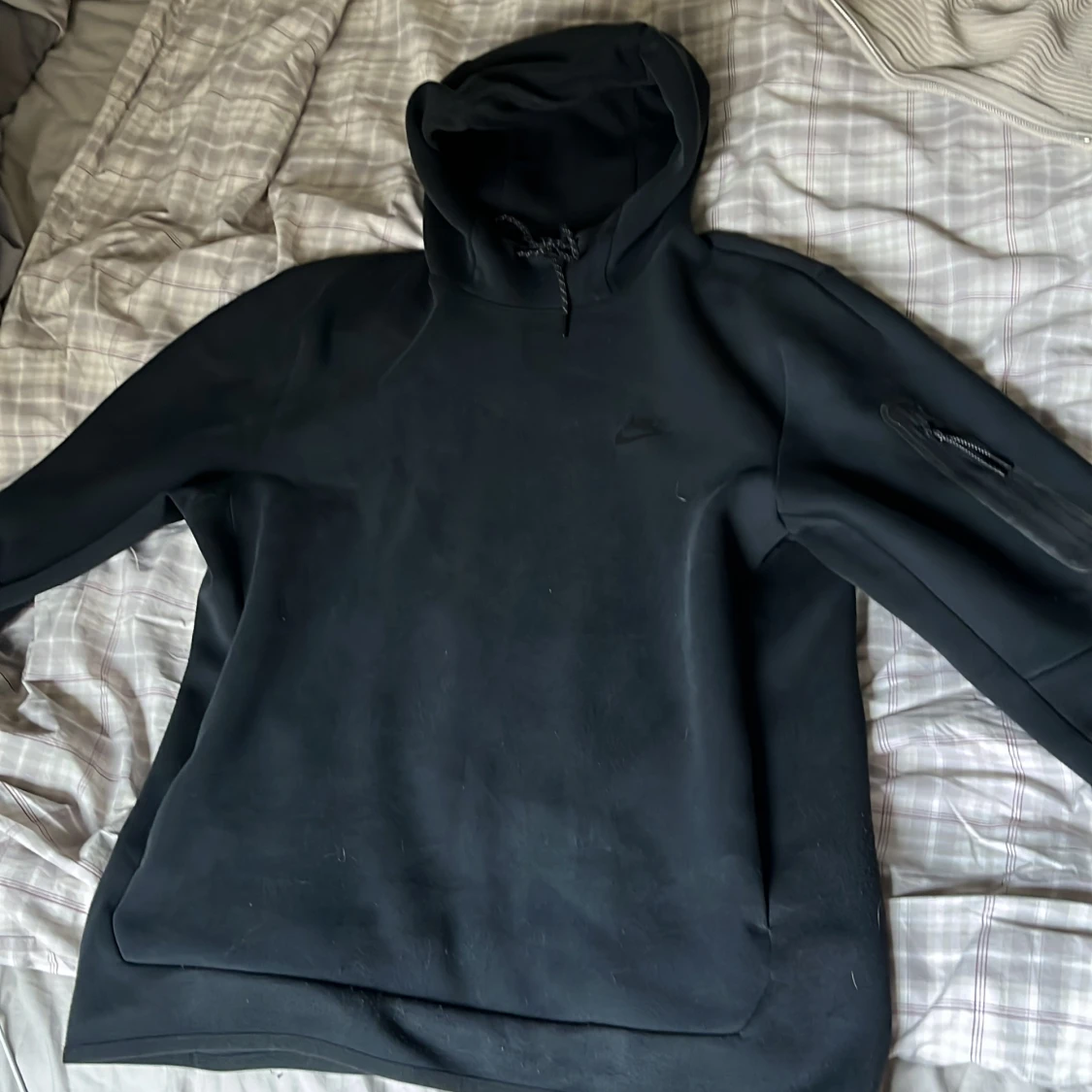 Nike tech fleece utan mitten dragkedjan