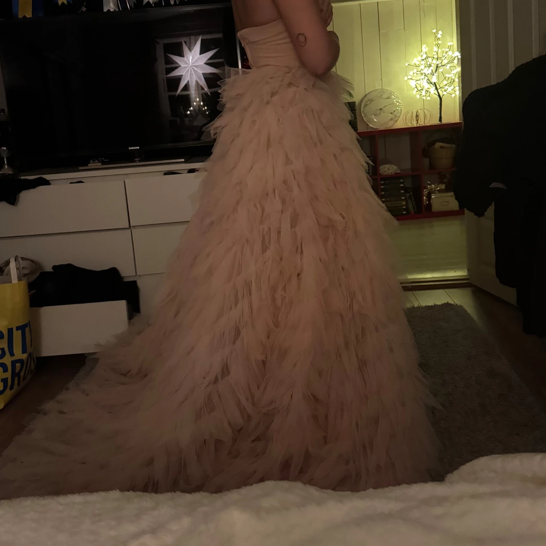 Ljusrosa balklänning - 2