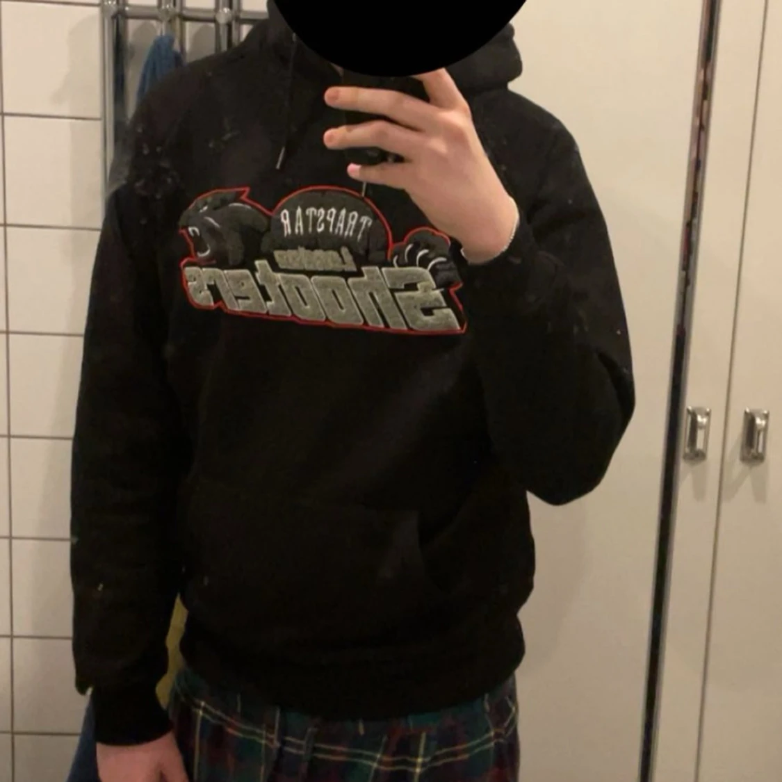 London shooter svart Trapstar hoodie - 1