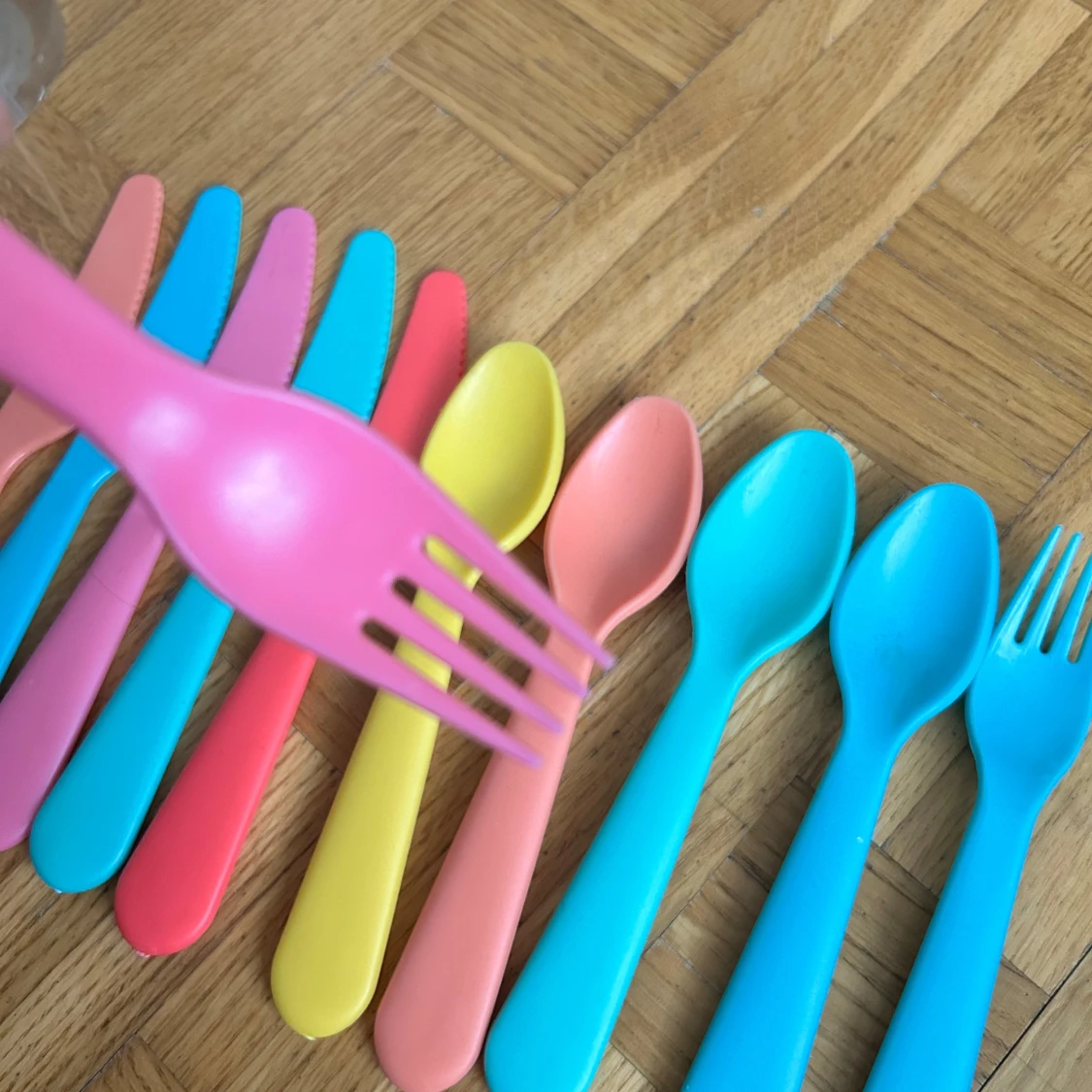 Gaffel - kniv - skedar set paket - 4