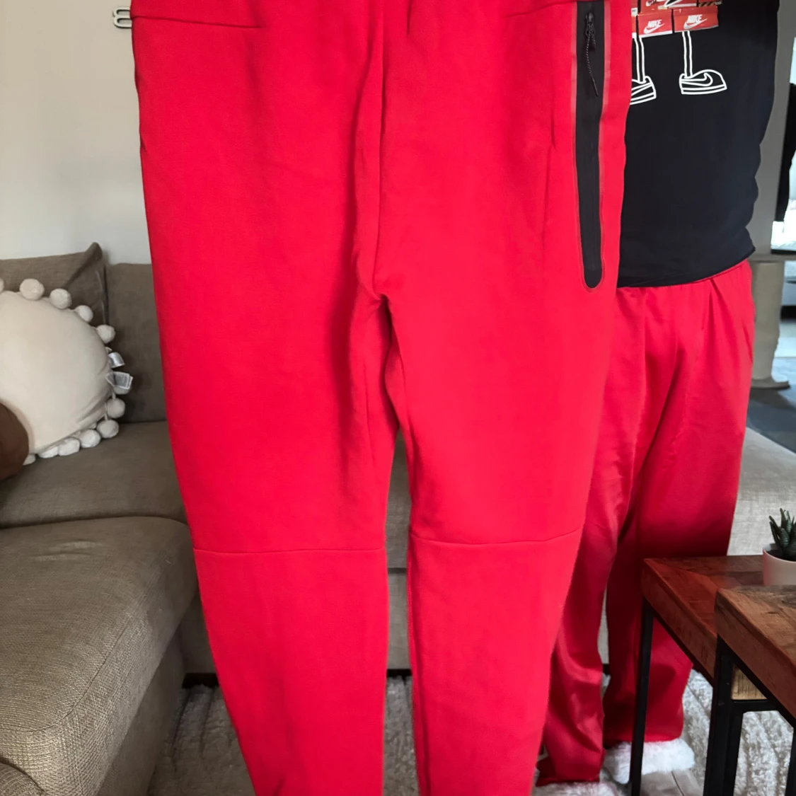 Nike tech byxor röd - 2