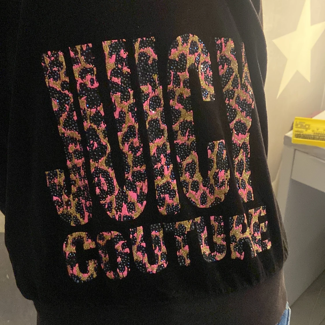 Svart sip-up hoodie Juicy Couture S - 2