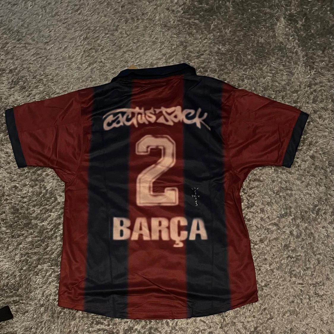 Barça x Nike Cactus Jack fotbollströja L - 1