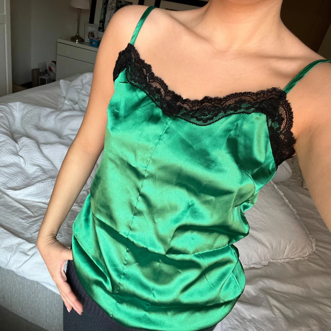 Satin linne