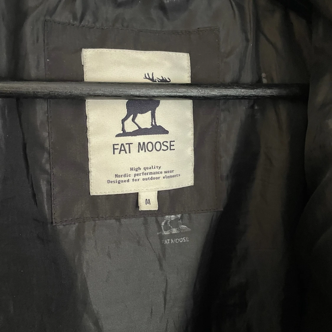 Svart dunjacka från Fat Moose - 2