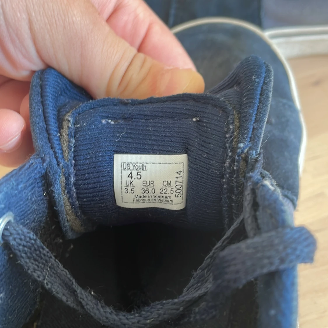 Mörkblå sneakers från Vans - 3