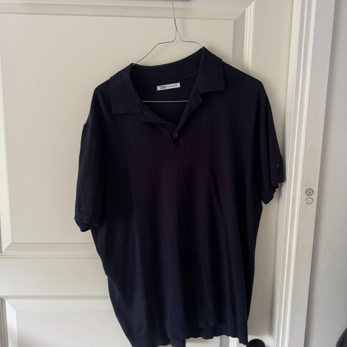 Svart pikétröja från Zara