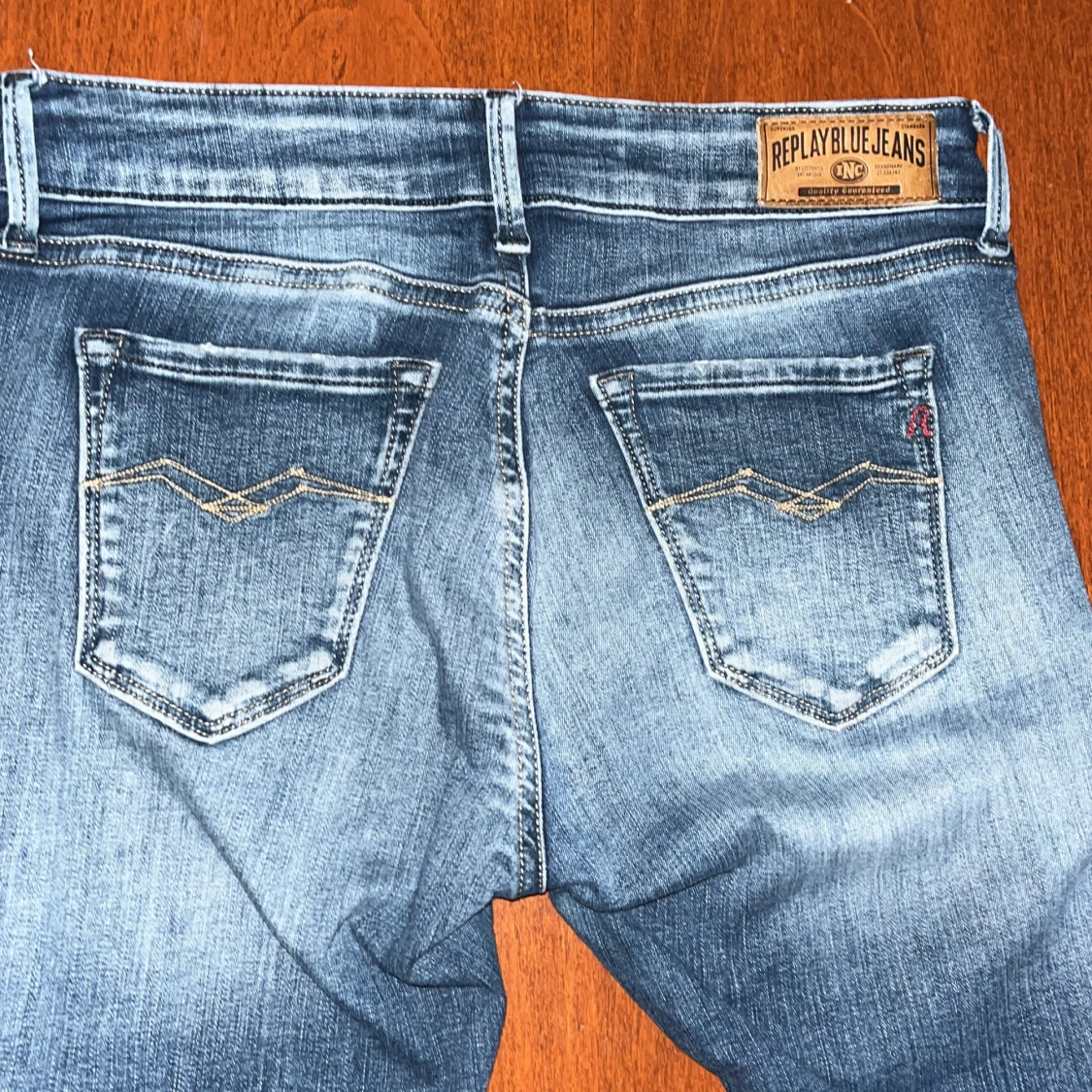 Blå Replay jeans  - 3