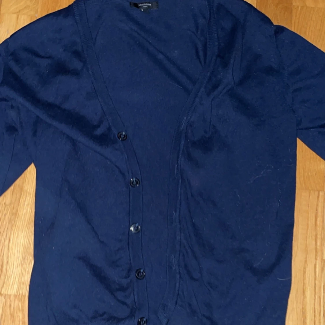 Mörkblå cardigan från Matinique - 2
