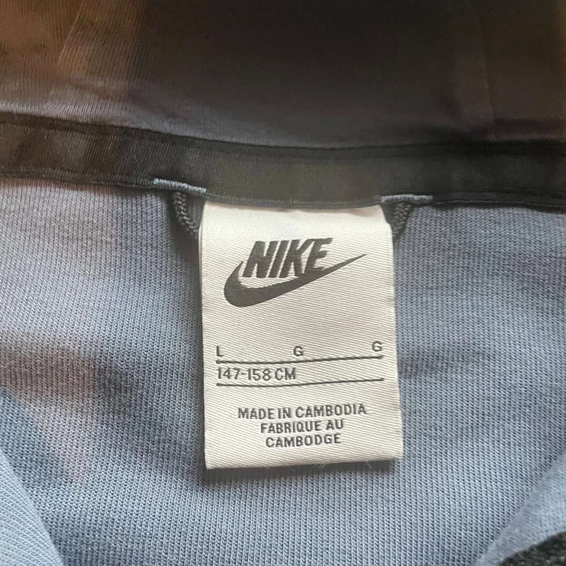 Ljusblå hoodiejacka från Nike - 4