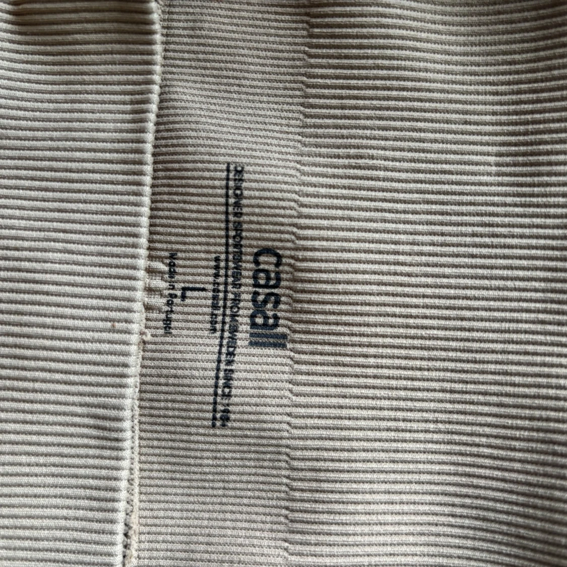 Beige träningstights från Casall L - 2