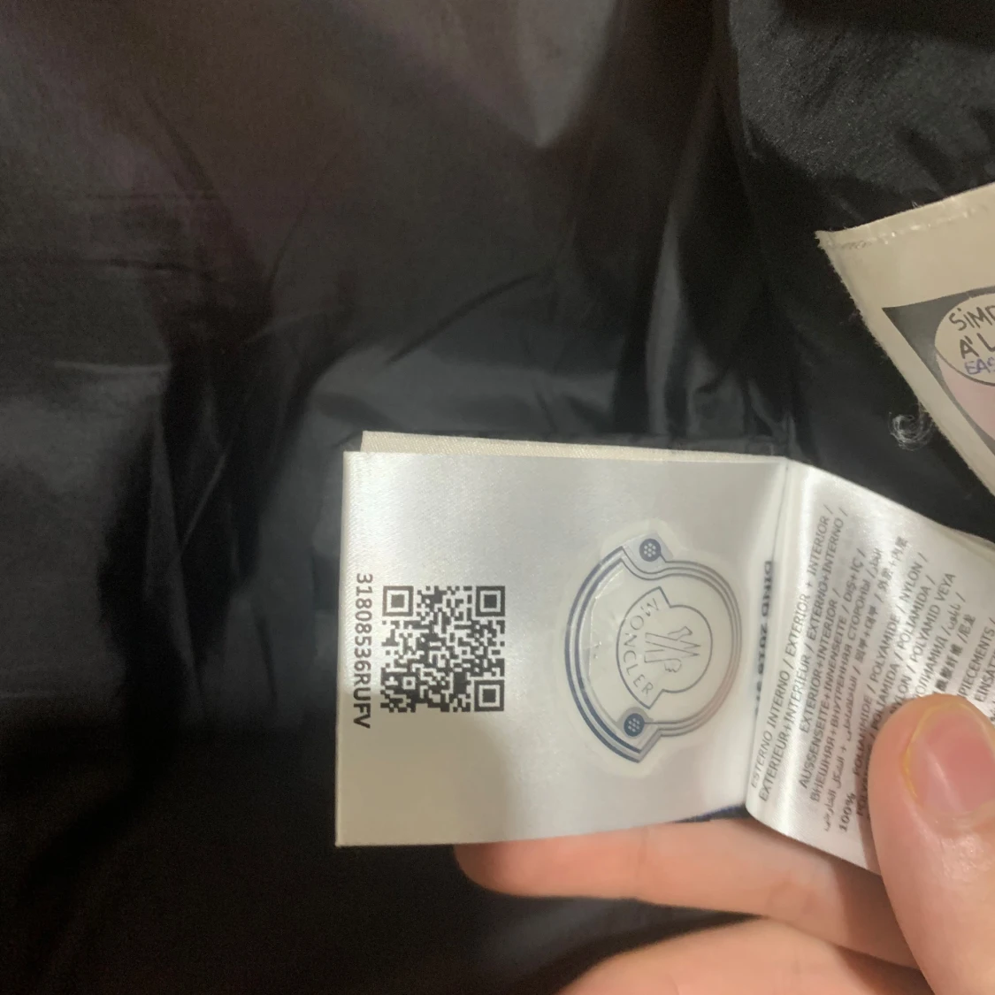 Svart dunväst från Moncler - 2