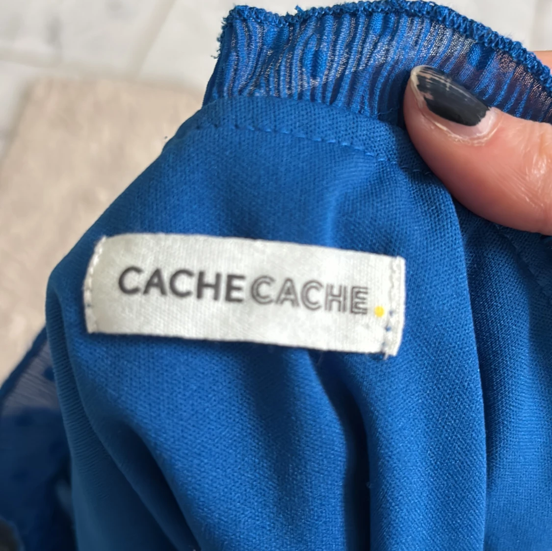 Blå söt blus från Cache Cache - 1