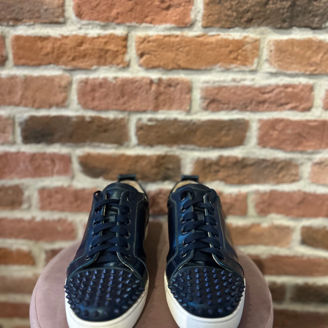 Christian Louboutin Navy Blue  - 1