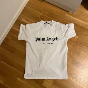 Palm angels T-shirt - Använd ett par gånger men ser helt ny ut. Storlek S. (Nike, Palm angels, Jordans, adidas hypebeast, sommarkläder)