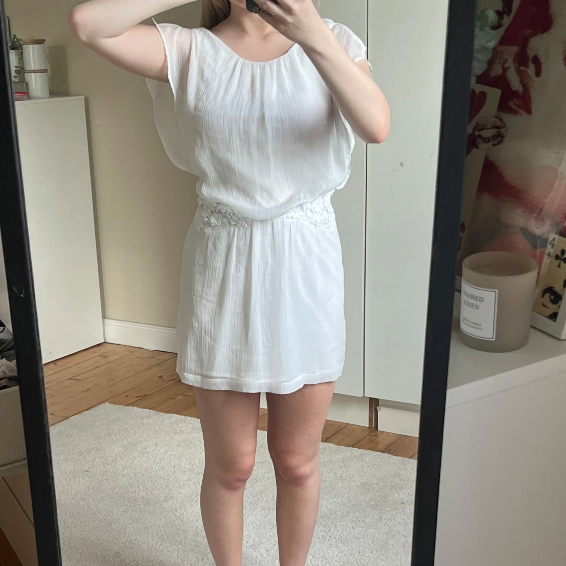 Vit kortklänning från Vero Moda XS - 1