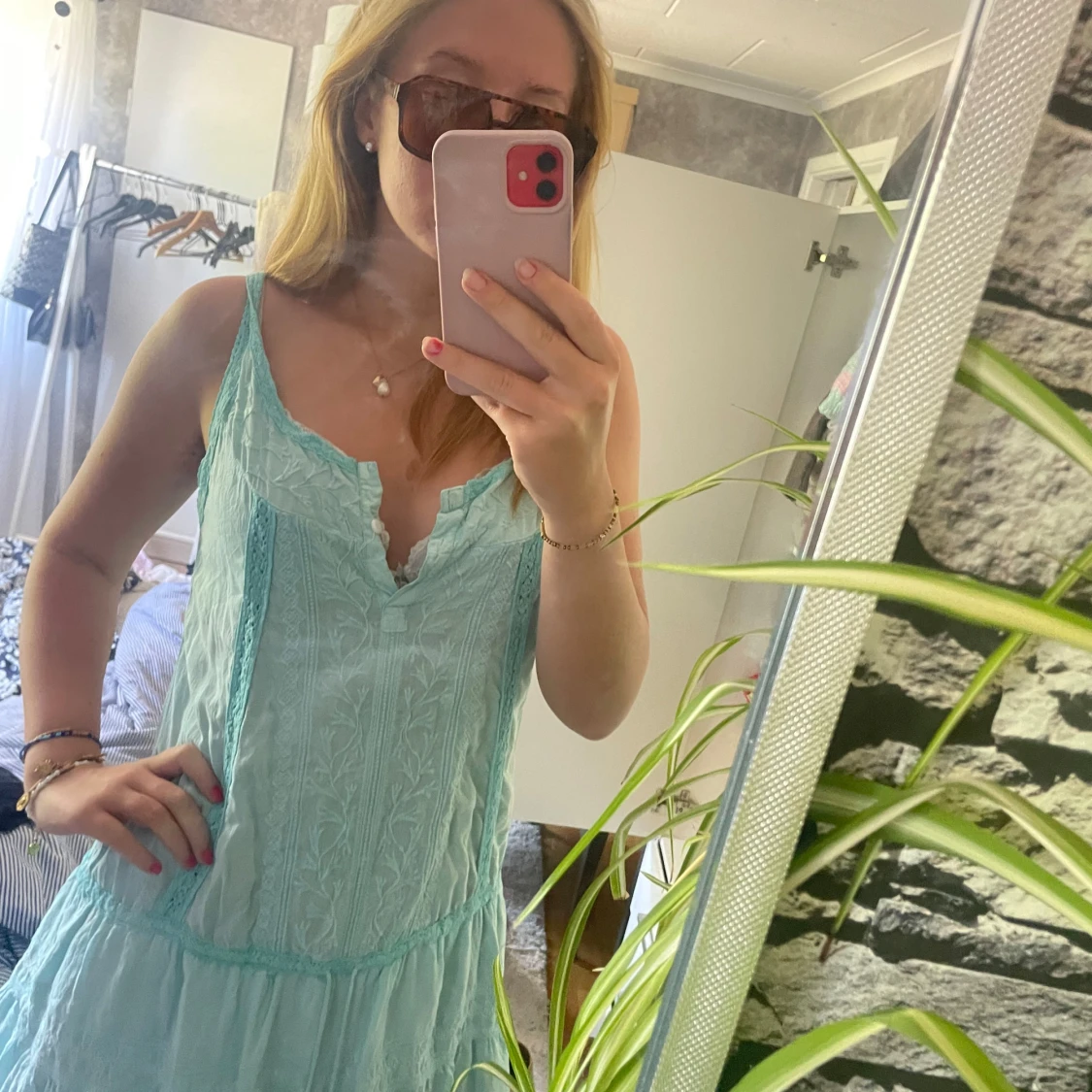 Ljusblå klänning från Melissa Odabash