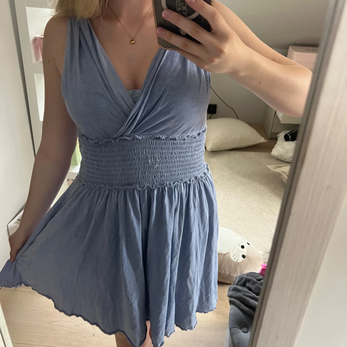 Jätte söt blå klänning