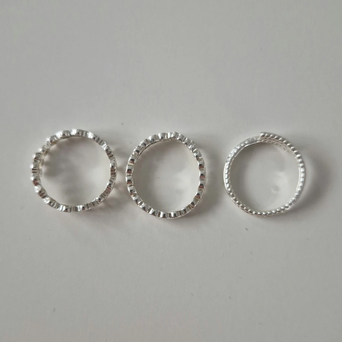 925 Silverringar från Pilgrim - 1